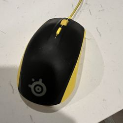 Yellow Gaming Mouse