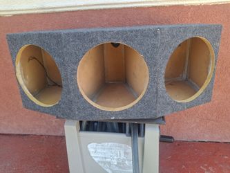 SPEAKERS BOX CAJA PARA 3 BOSINAS 10 INCHES GOOD CONDICIÓN ABLO ESPAÑOL