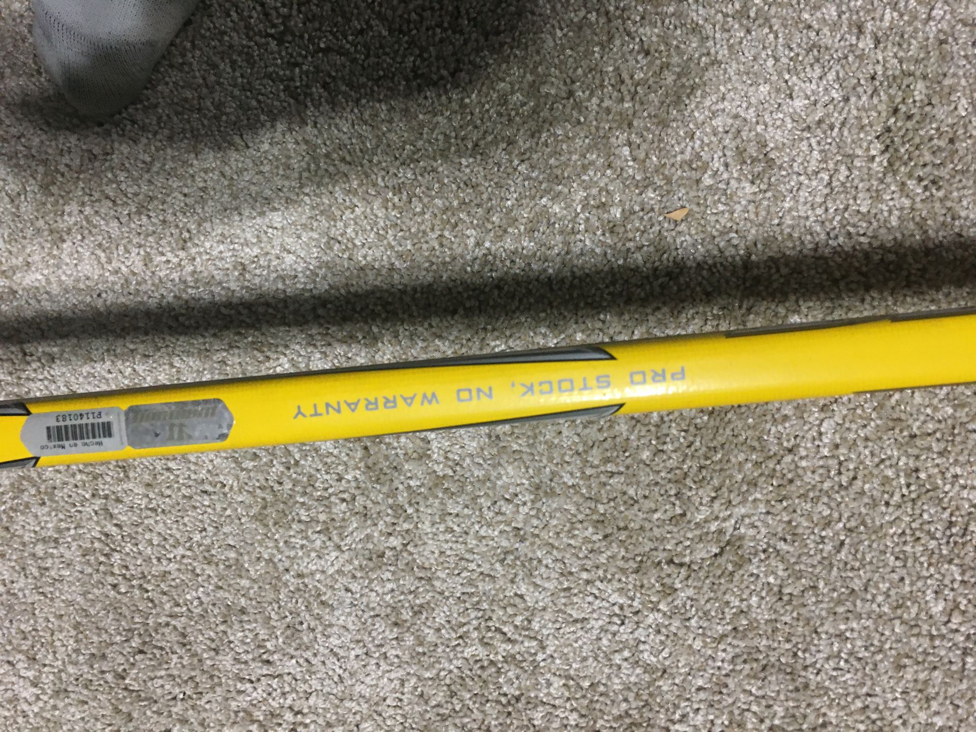 Brand new hockey stick