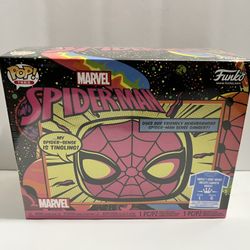 Funko Pop! Marvel Black Light Spider-Man T-Bundle Large Target Exclusive 