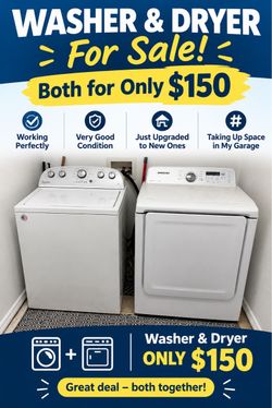 Washer & dryer
