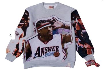 Allen Iverson Tapestry Crewneck Sweatshirt