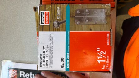 Simpson Strong-Tie SDS Heavy-Duty Connector Screws 300ct