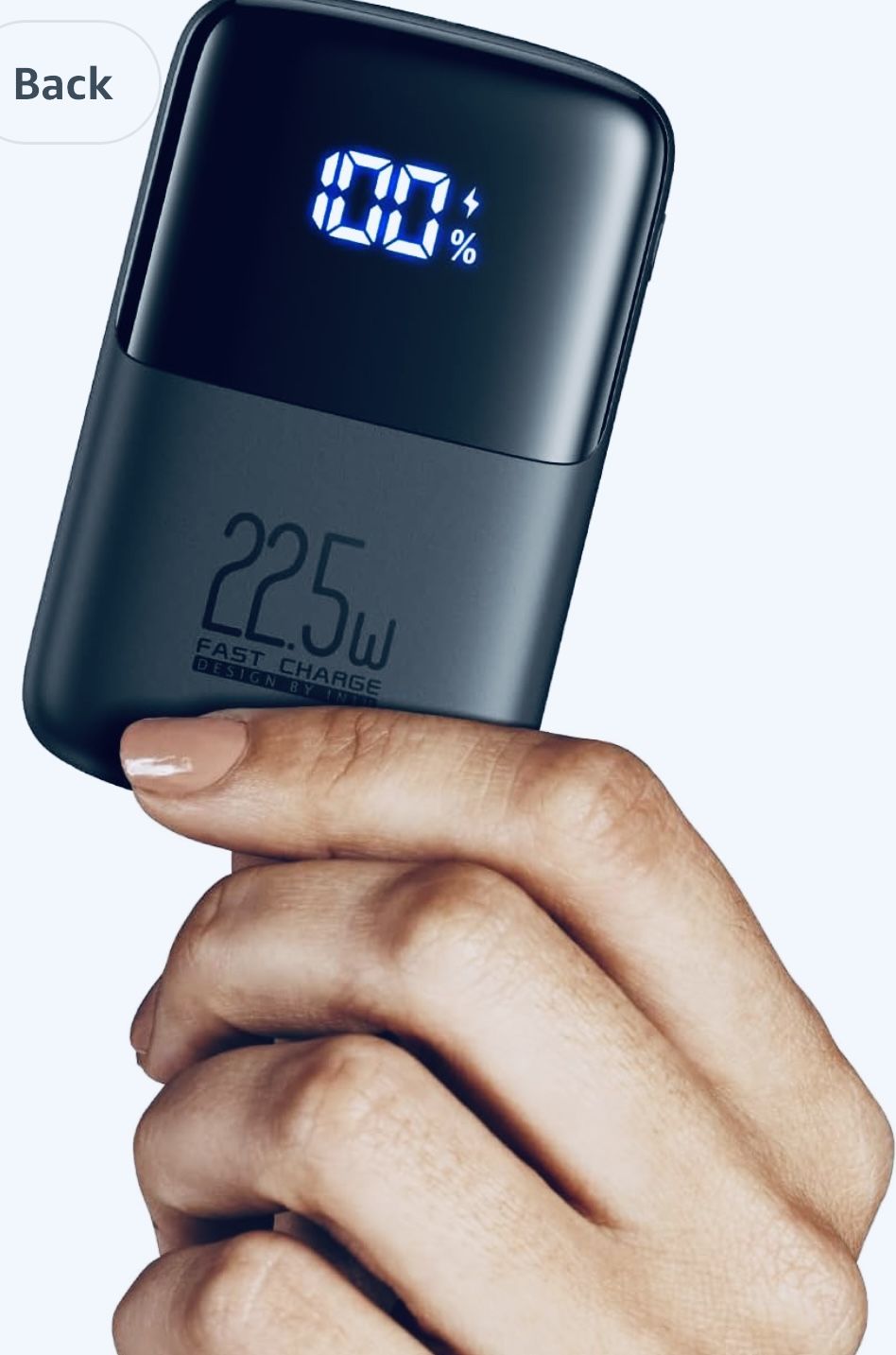 INIU Portable Charger, Smallest 22.5W 10000mAh Power Bank, USB C in/Output Fast Charging 3-Output Mini Battery Pack Charger   Used twice. Have a few o