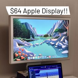 24” Apple Cinema Display HD 