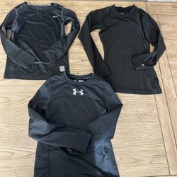 Youth Athletic Dri Fit Long Sleeve Shirts