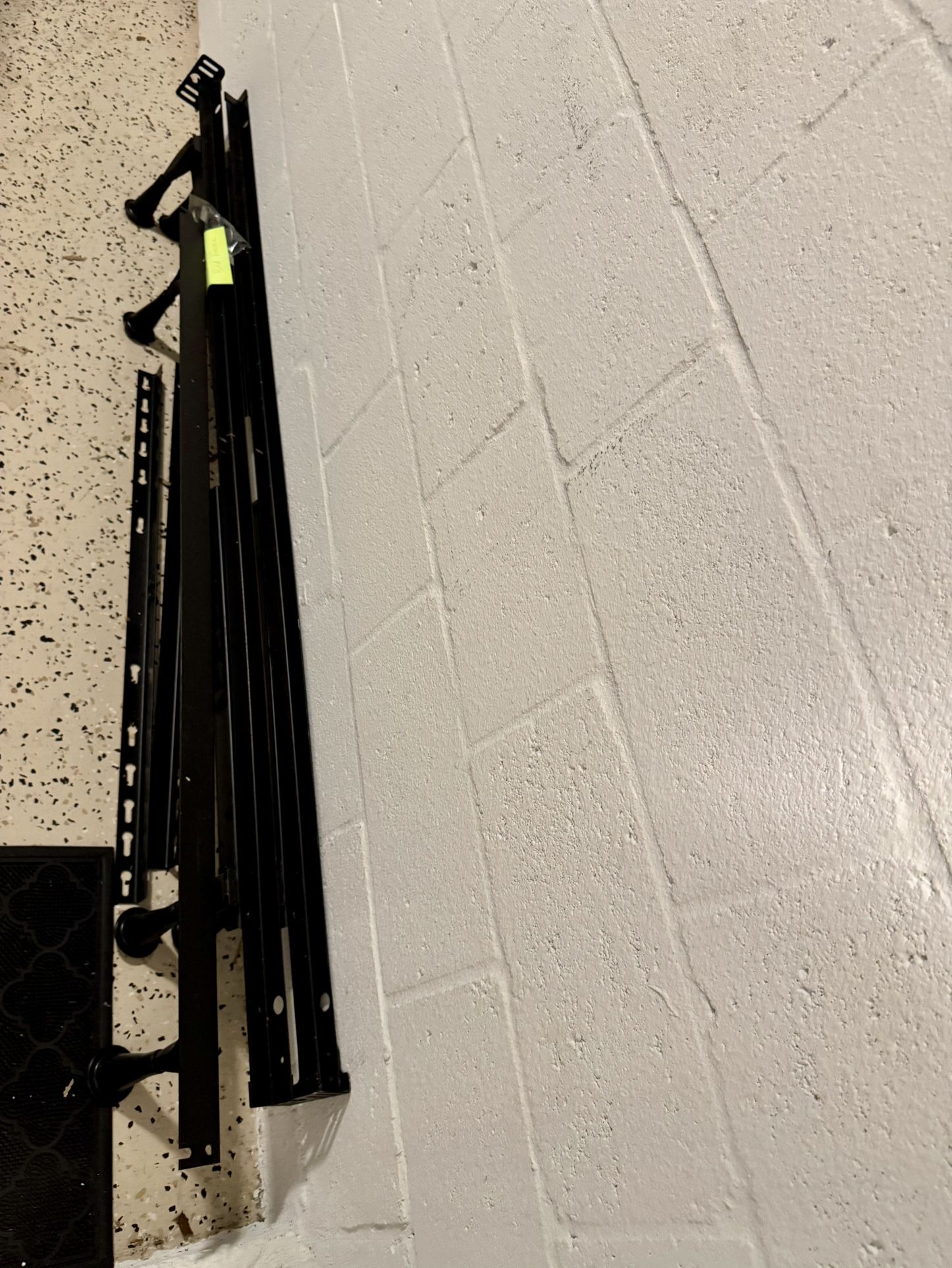 Queen Size Black Metal Bed Frame - FREE!