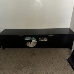 Black TV Stand