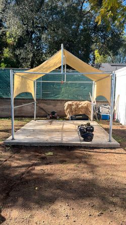 9x11 Galvanized Shed Frame