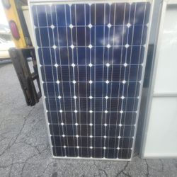 Sharp solar panel.  American made.  Works great.  