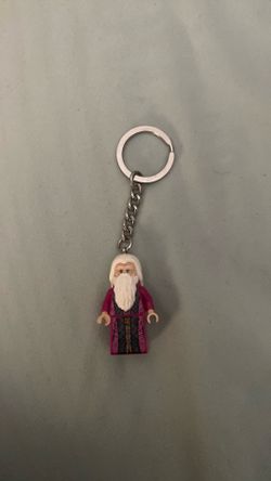 Lego Dumbledore keychain