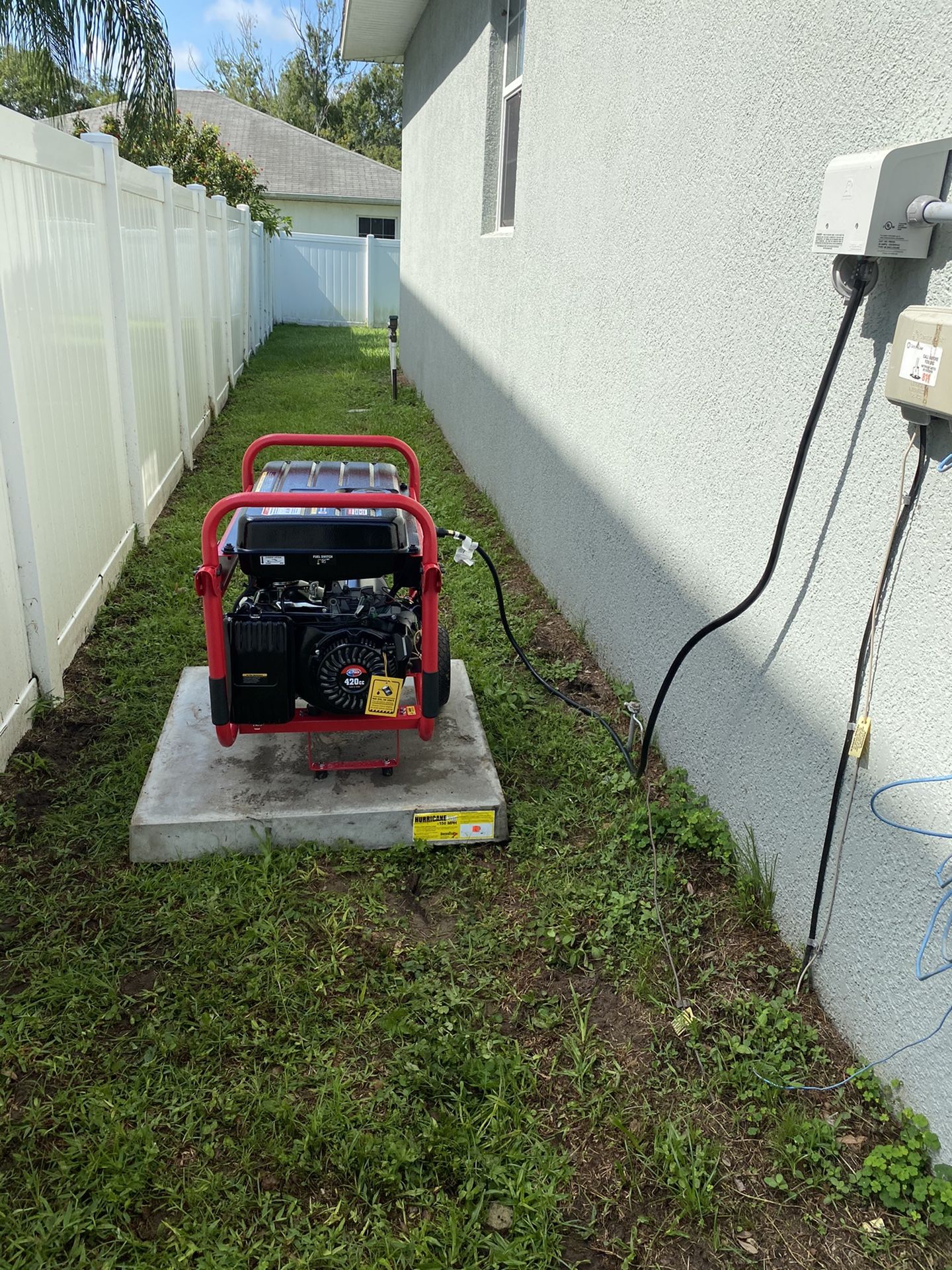 Generator plug and safety interlock
