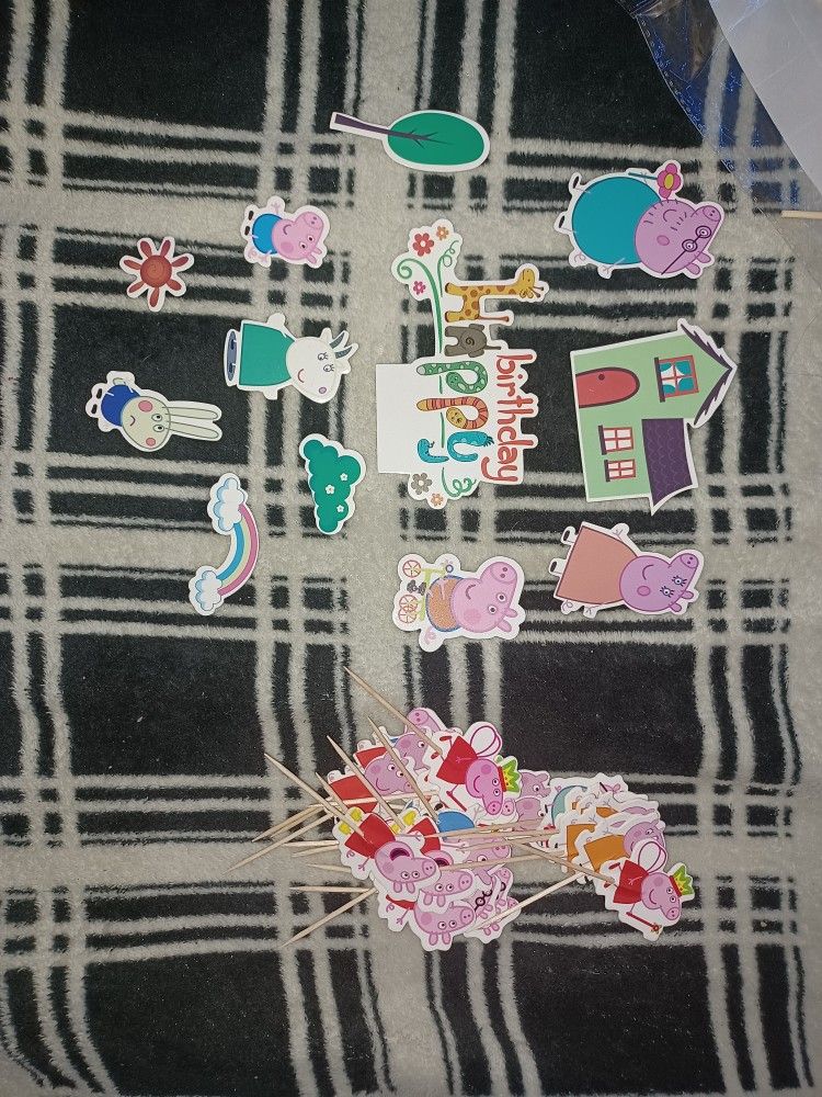 Peppa Pig Birthday
Cake Topper