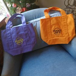 Trader Joe's small tote bags