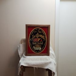 Decorative Presentation For JACK DANIEL'S "OLD #7"   Gold Medal Winner At The WORLD FAIR at St. Louis In 1904.....