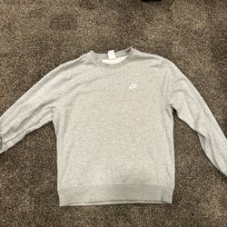 Grey Long Sleeve Nike