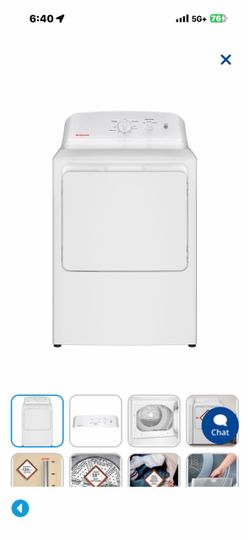 Hotpoint White Electric Dryer