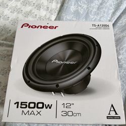 Set Of 2 Pioneer TS-A120D4 Subwoofers 