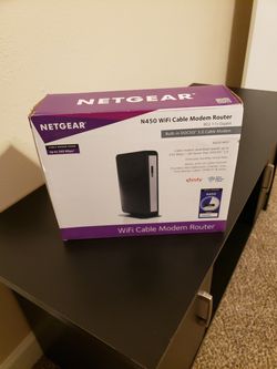 Netgear N450 Wifi Cable modem Router