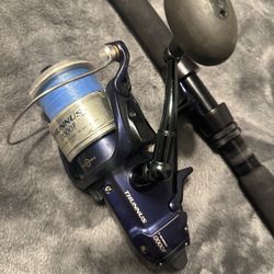 Shimano Thunnus 12000 Fishing Reel On Crowder Rod