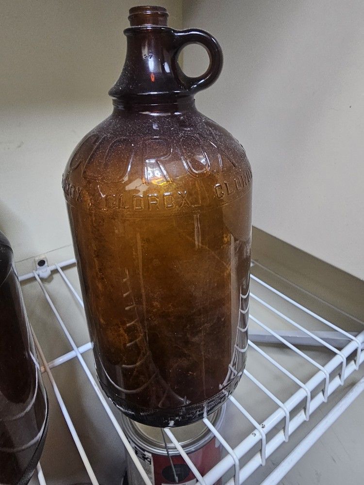 1930's Clorox Glass Bottles