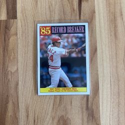 ‘85 Record Breaker Tony Perez
