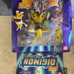 Vintage Digimon Deluxe Play Set In Box