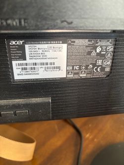 Acer monitor