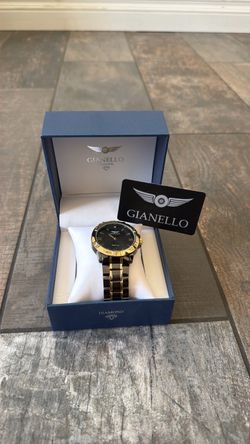 Gianello Diamond Men’s Watch – $100