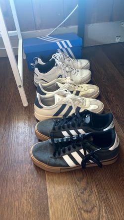 Adidas Sneakers Bundle – Barreda + Daily 4.0 – Size 9