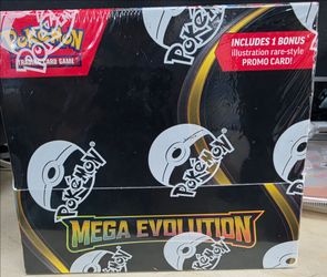 Pokemon Mega Evolution Booster Box enhanced