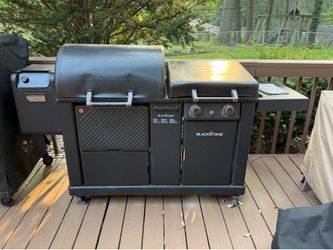 Blackstone combo smoker/griddle
