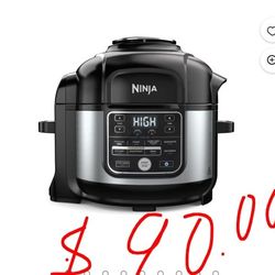 Ninja Pressure Cooker,And Air Fryer 