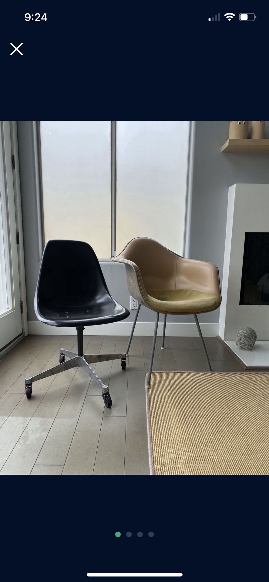 Herman Miller Rolling And Arm Chair