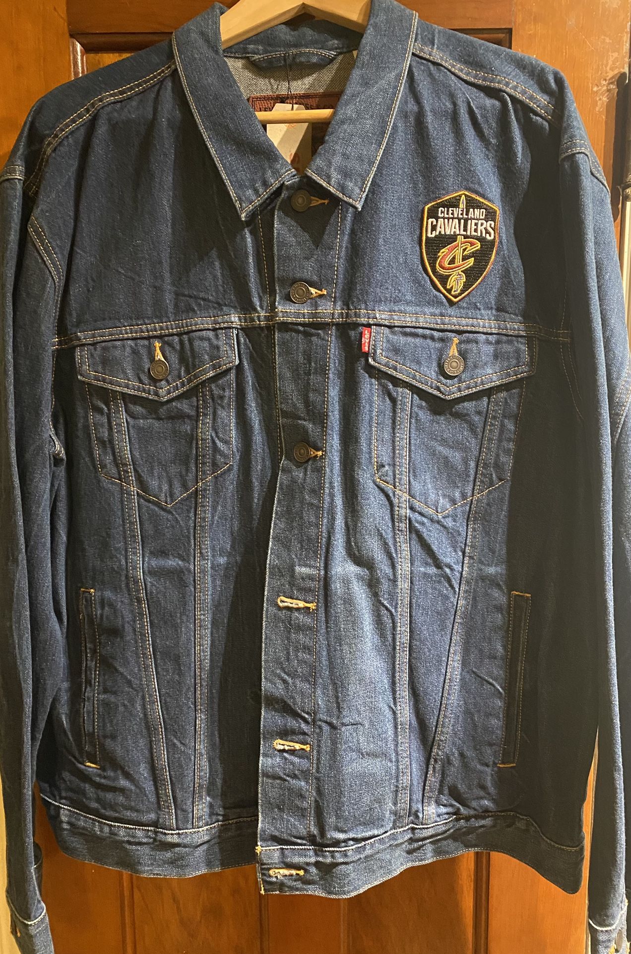 Levi’s Denim Cleveland Cavs Trucker Jacket