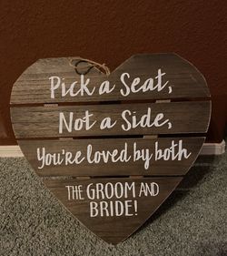 Wedding Sign