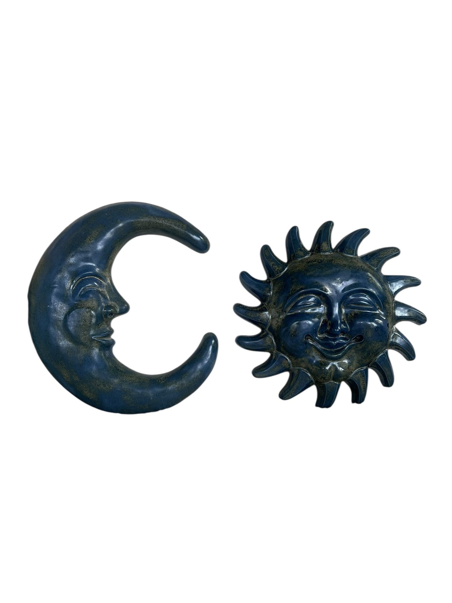 Sun And Moon Ceramic Wall Decor