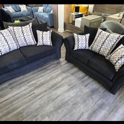 New Sofa And Loveseat For $699