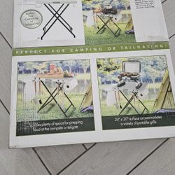 CUISINART PREP TABLE BBQ GRILLING TABLE 