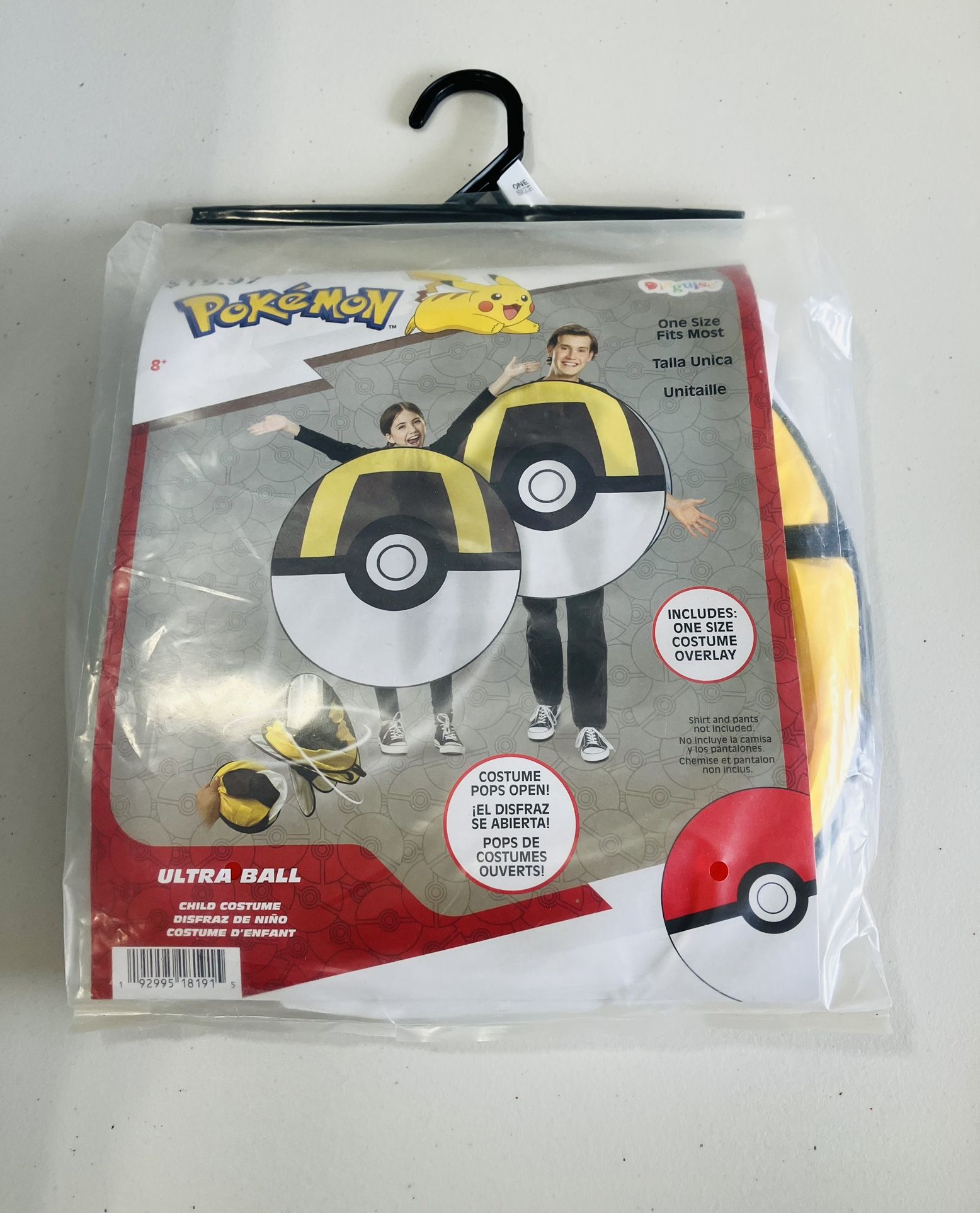 NEW Pokémon Ultra Poke Ball Halloween Costume 