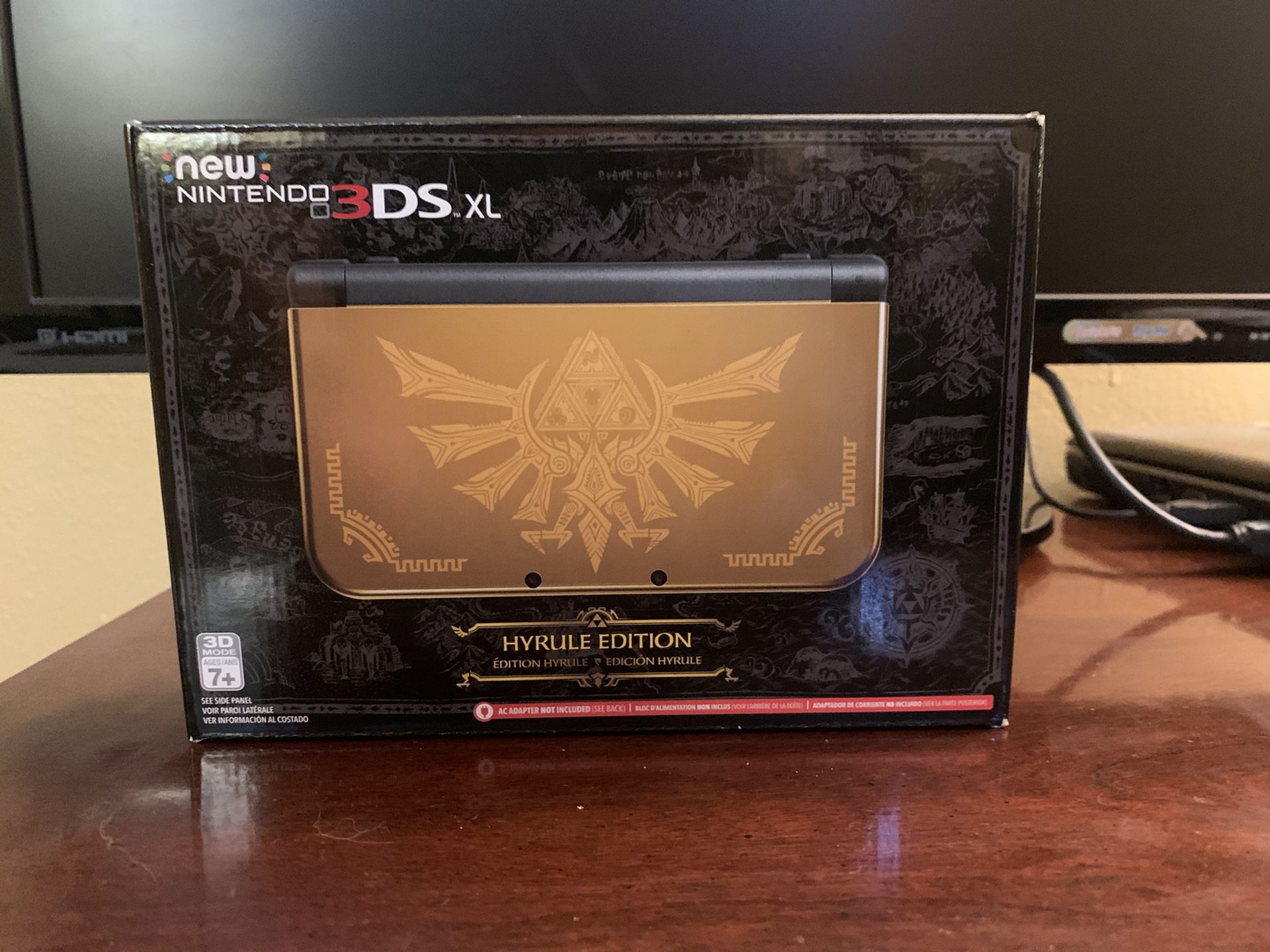 New Nintendo 3ds xl zelda hyrule edition