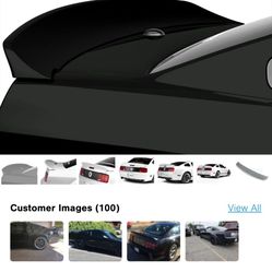 MMD 05-09 Mustang Ducktail Spoiler Pre Painted Black