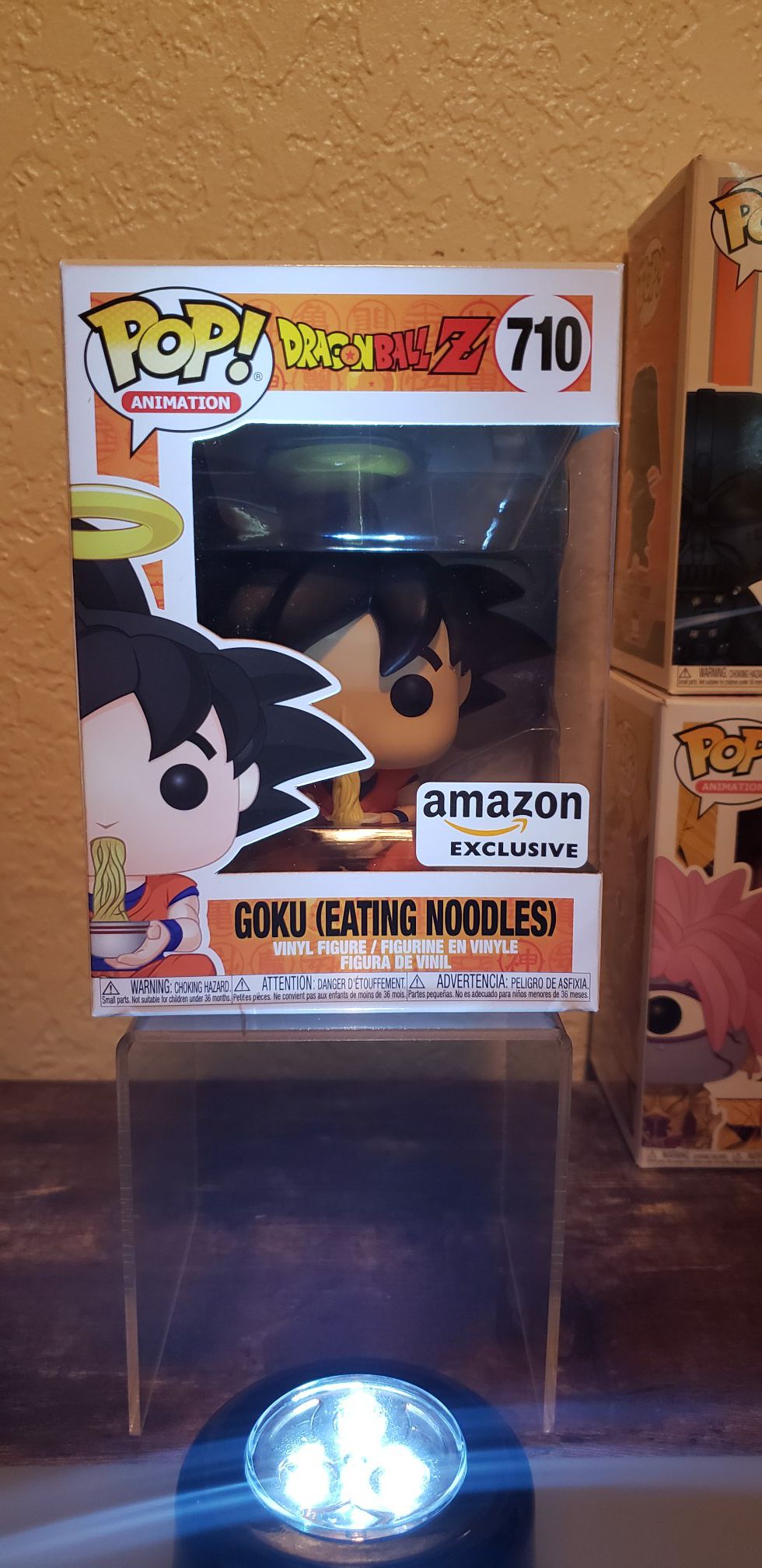 Funko Pop Dragonball Z Goku Eating Noodles Amazon Exclusive