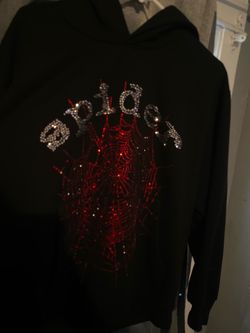 Spider Rhyme stone hoodie