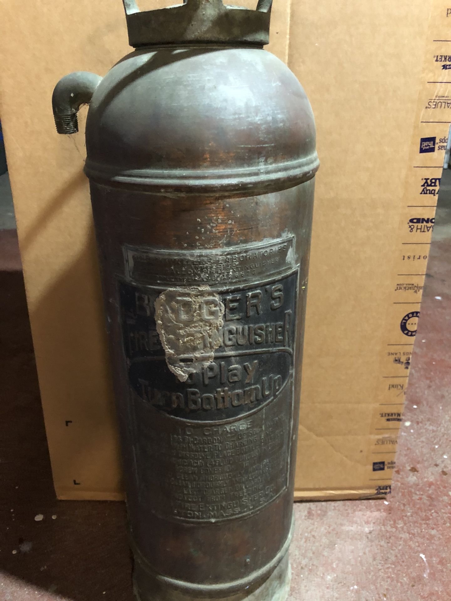 Assorted Antique Fire Extinguishers