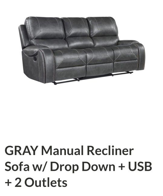 Reclining Sofa and Swivel Recliner