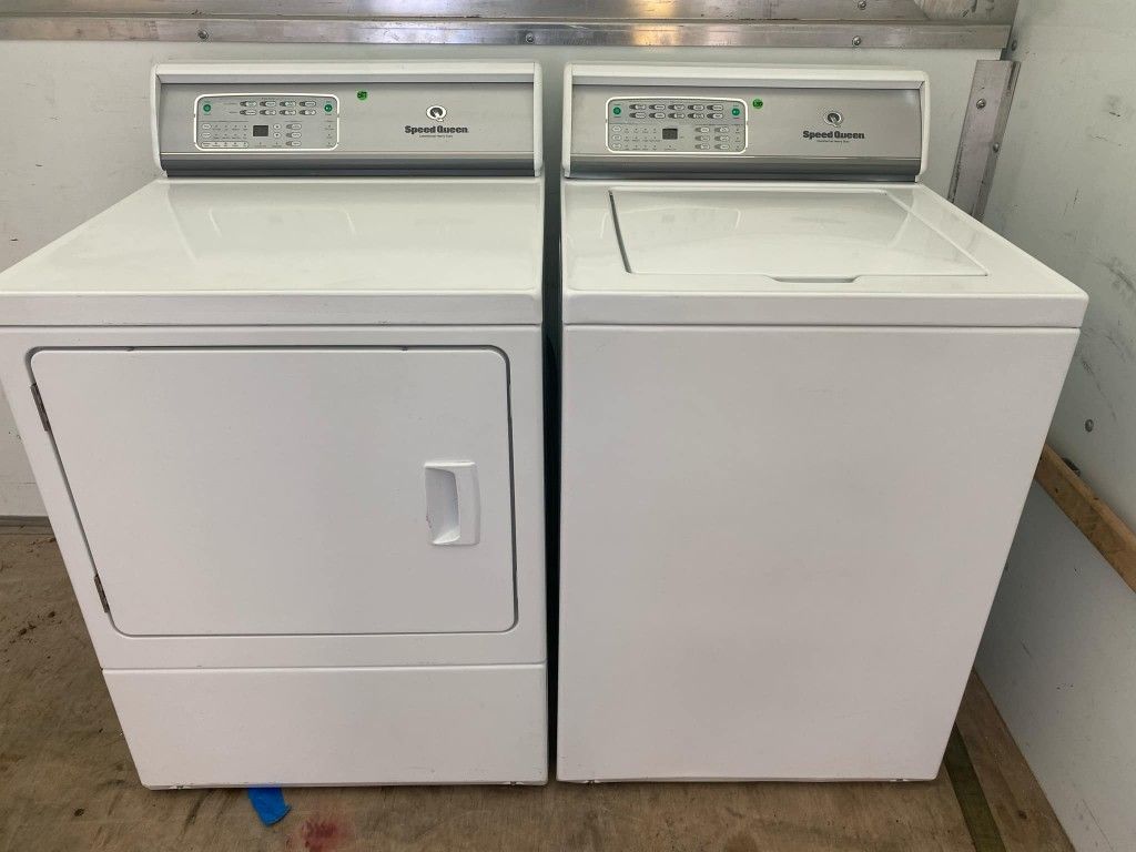Digital Speed Queen Washer And Dryer Set
