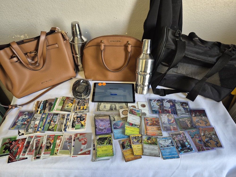 Estate Sale Lot: Michael Kors, POKÉMON, GALAXY TABLET