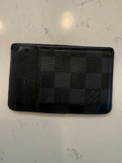 Louis Vuitton Black Damier Card Holder Wallet