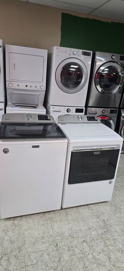 Washer and dryer maytag electric